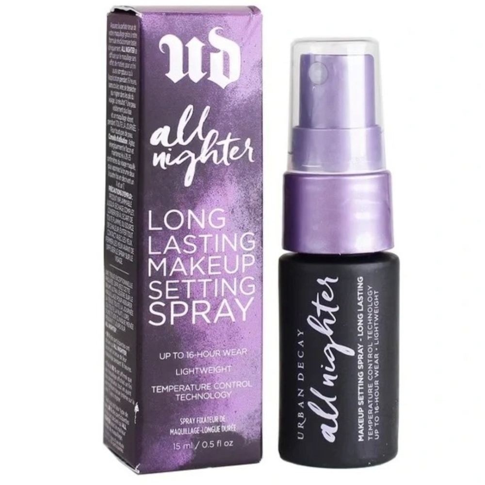 Urban Decay All Nighter Makeup Setting Spray — Purple